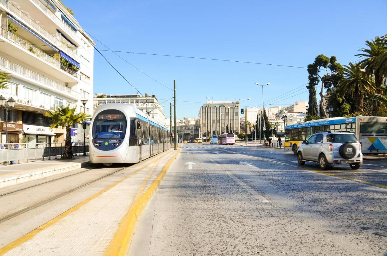 Athens Stylish Studio In Front Of Syntagma Metro Stop For 2 エクステリア 写真